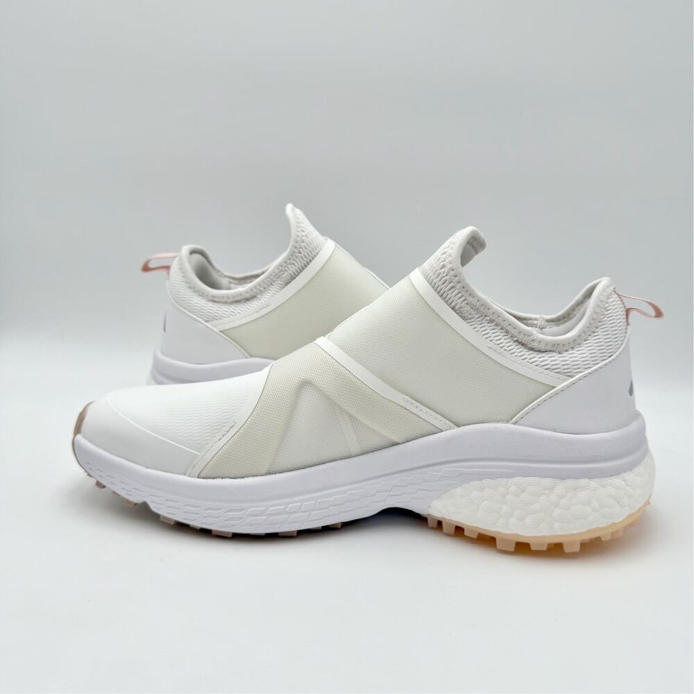 Adidas Womens Solarmotion Boa Golf Sneakers US 10 White Athletic FLAW NWOB - Picture 7 of 13